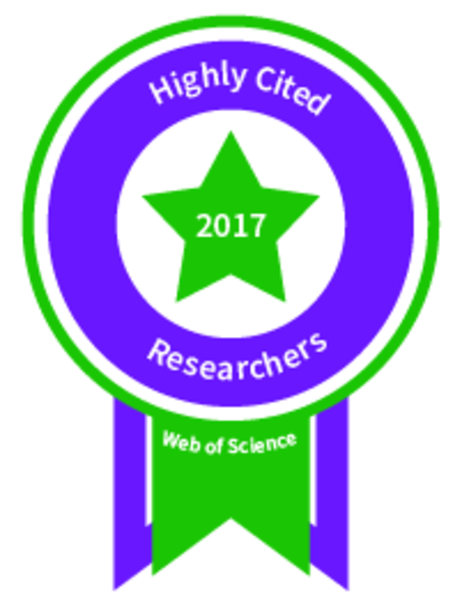 Highly Cited Researcher(Clarivate Analytics)