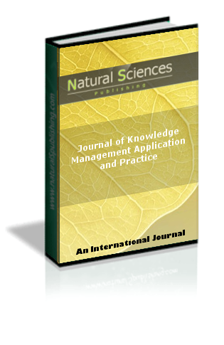 Journal of Knowledge Management Application and Practice Journal of Knowledge Management Application and Practice